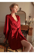 ⁠Sexy Lace Sheer Suspender Nightdress⁠
